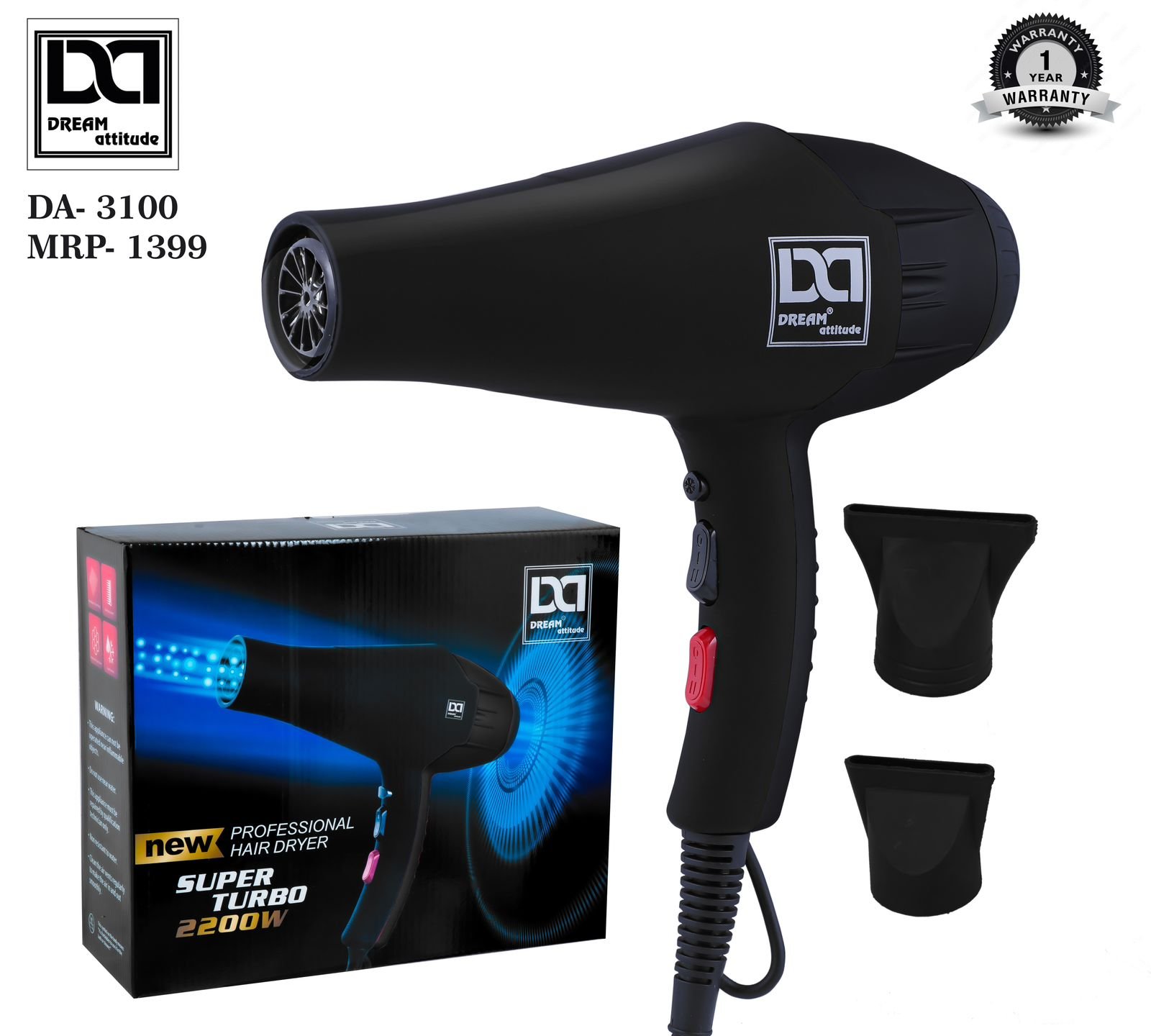  HAIR DRYER  [MODEL NO:3100]